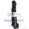 Black Bigger Penis Extender Girth Enhancer Horse Realistic Sleeve For Men
