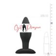 12 cm Black Silicone Solo Play Buttplug For Couple