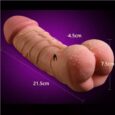 Hands Free 2in1 Anus Strapon masturbate Sleeve Dildo For Men