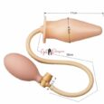 Inflatable Adjustable Anal ButtPlug Erotic Sex Products Men And Women