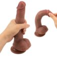 8 Inches High Quality Liquid Silicone Artificial Penis Dildos