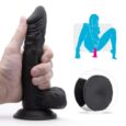 8.9 Inches Lover Realistic Dildo With Suction Cup Hand Free Masturbator For Women