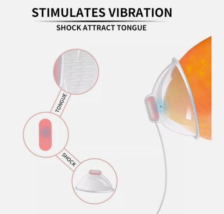 Breast Shock Licking Sextoys for Women