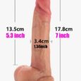 7 Inches Premium Liquid Silicone Penis dildos For Men and women