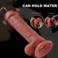 8.3 Inches Ejaculation Remote Control Vibrating and Squirting Realistic Dildo
