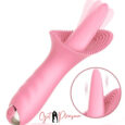 10 Frequency Auto Licking Vibrator Realistic Silicone Tongue Clitoris Vagina G Spot Anal Adult Sex Toy India