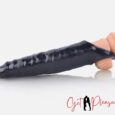 12 Inches Huge Black New Soft Realistic Sleeve Extender Sheath for Men
