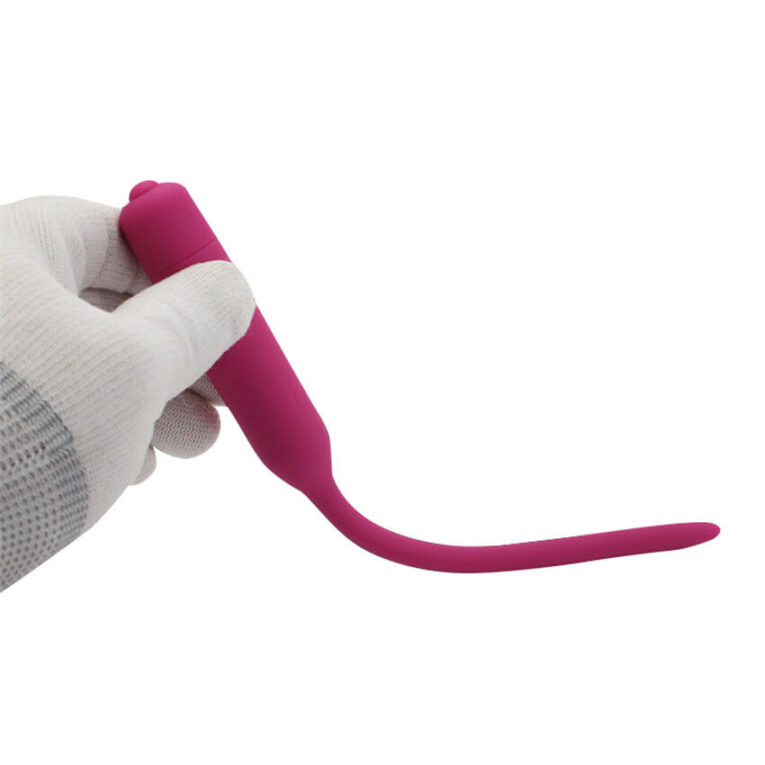 10 Speed Modes Vibrating Penis Plug Urethra Sound For Men