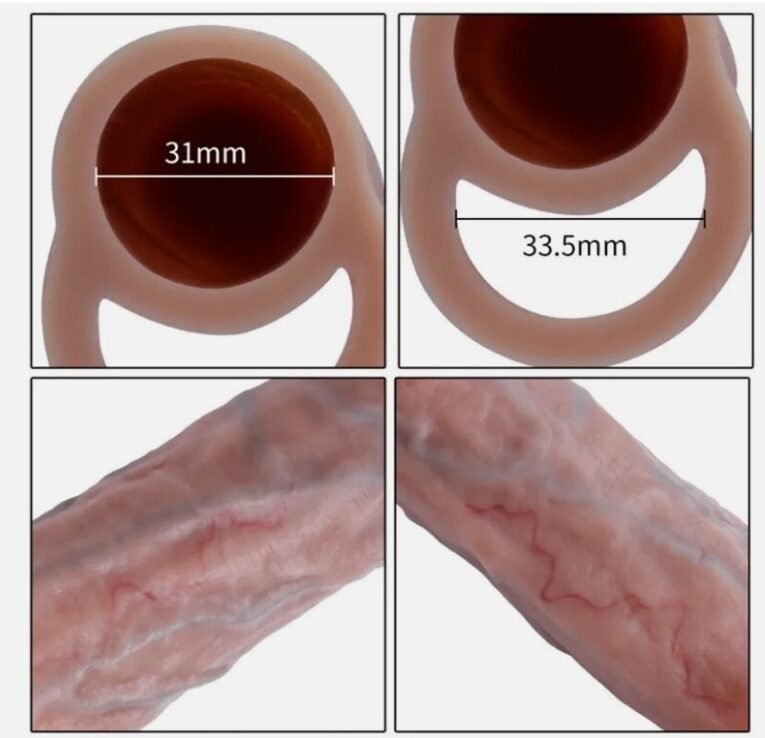 7 inches Liquid Silicone Penis sleeve India