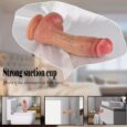 Dual Density Realistic Soft Liquid Silicone Dildo For Women