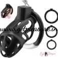 Black Sevanda Ergo Male Chastity Cage New Style