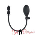 Beginners SM training alternative toys adult products inflatable anal plug Black