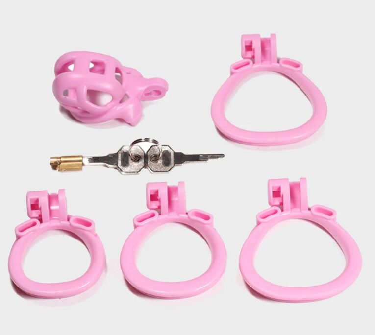 Cheap Price Pink NUB Male Chastity Device India