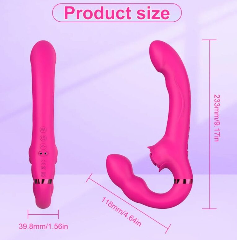 Cheap Price Wireless Remote Control Starpon Penis dildos India