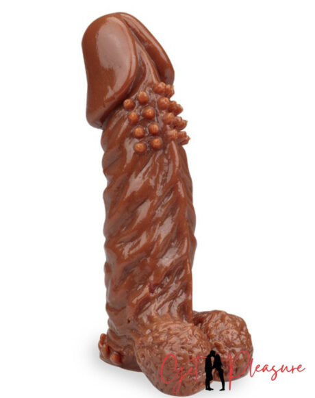Dark Brown Choco Penis sleeve For Men