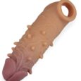 6.5 Inches Realistic Textured Spike cock sleeve For Men