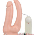 double penetration Vibrating Penis dildo With Suction Cup Dildos
