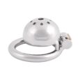 Stainless Steel Micro Chastity Cage Nub For men