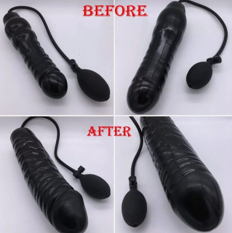 Original Inflatable Black Dildos For Couple