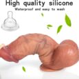 8 Inches Platinum Liquid Silicone Penis dildos For Women