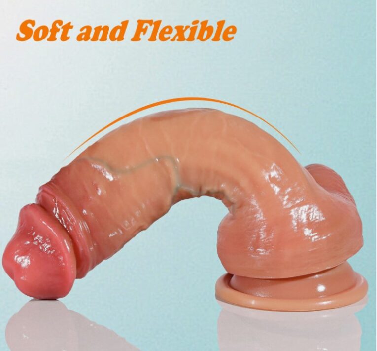 Realistic Silicone 8 Inches Penis dildos india