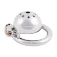 Stainless Steel Micro Chastity Cage Nub For men