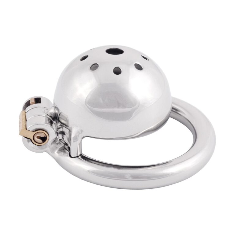 Stainless Steel Hand buffing the Surface Male Chastity Cage Device India