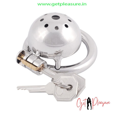Stainless Steel Micro Chastity Cage Nub For men