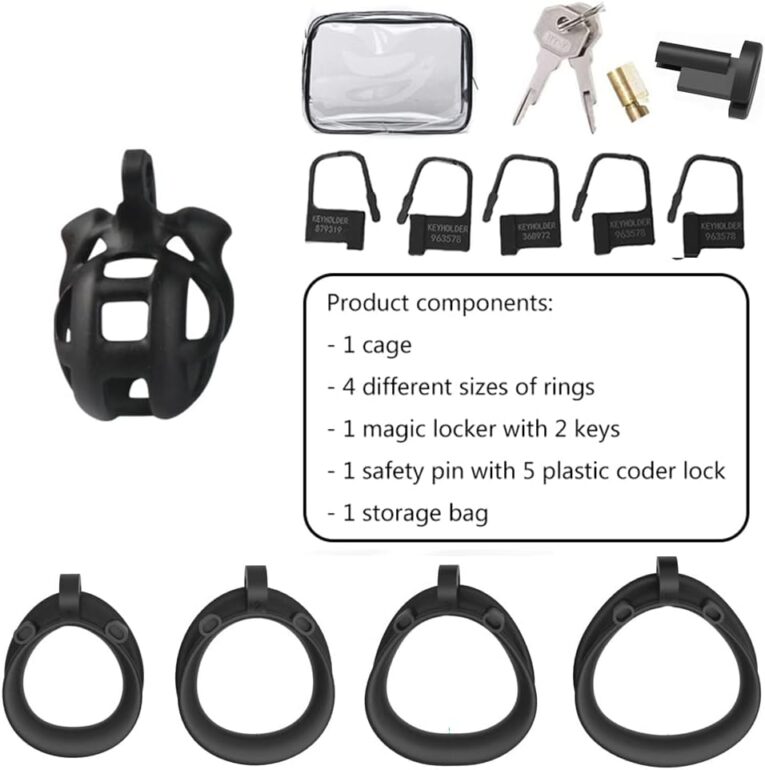 black Mini Male Chastity device India