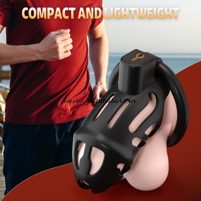 black Sevanda SM Fetish Extreme Bondage Hollow Design Breathable Cage india