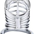 Stainless Steel Metal Chastity Cage Penis Locks Sex Cook for Men