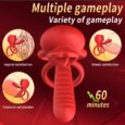 Best Tongue licking penis Ring Vibrator Longer Harder Stronger Erection
