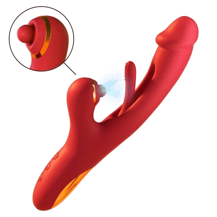 Flapping Tapping Vibrator with G spot Clitoral  Sex Tools For Women