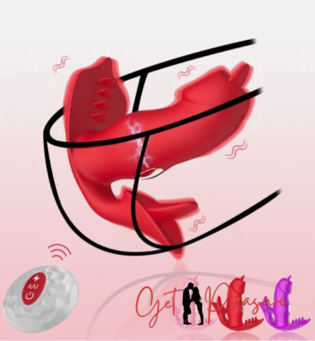 7 Tongue Licking Modes 3 Electric Modes Wireless Remote Control Underwear Women Sex Toy