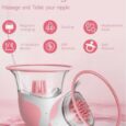 Nipple Vibrating Rotating Licking Breast Massage Sex Toy – 1 Pcs