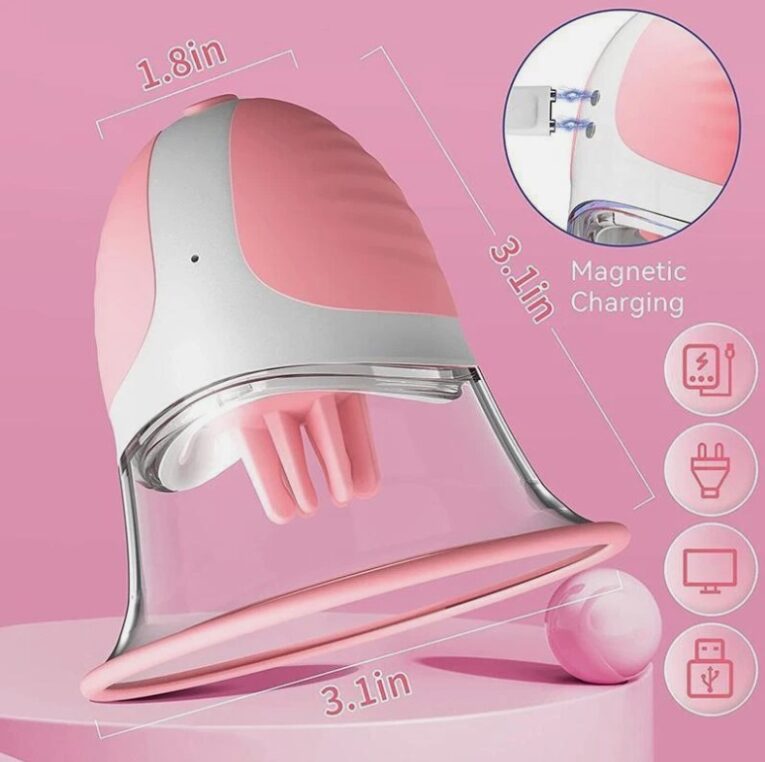 Nipple Massage Vibrator Pink Sex Toys