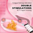App Control Panty Vibrator with Licking U vibrator Heating Function for women
