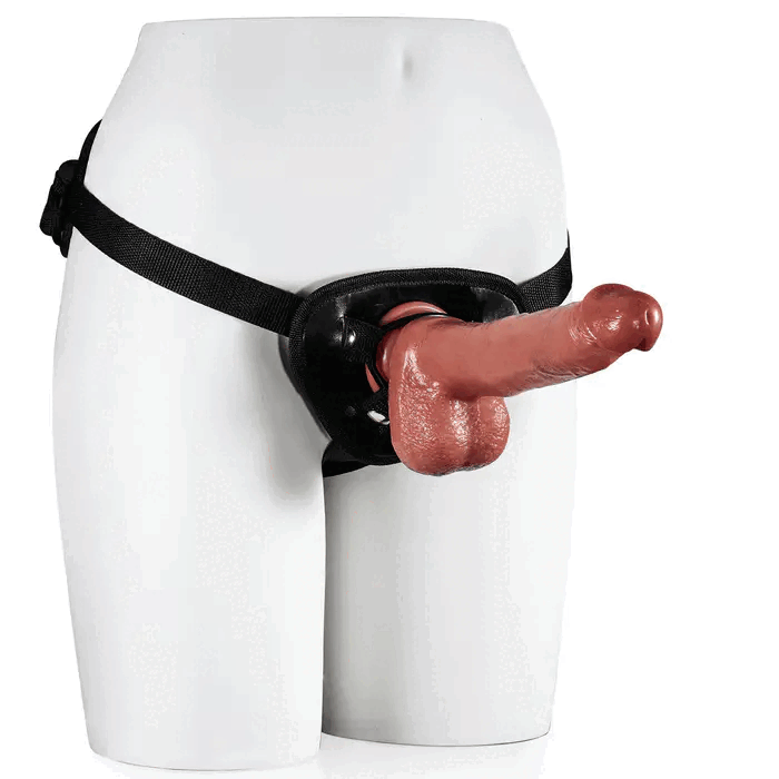 Handsfree Strapon Remote Control Automatic 10 Vibration 10 Telescopic 4 In 1 Realistic Dildo