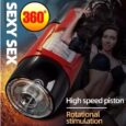 Hands-free 360 degree automatic Rotation Male Stroker Realistic Blowjob sex Machine