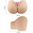 Hot Ass And Pussy Double Hole Silicone Sex Doll For Men