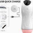 Powerful FOX Automatic Male Masturbator Cup Sucking 8 Vibration Oral Sex Machine Toys For Man