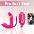 Long Distance APP Control Panty Pink 9 Frequency Vibration Mode Sex Toys India