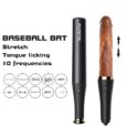 Baseball Bat 3in1 Hidden Thrusting Automatic Dildo Vibrator