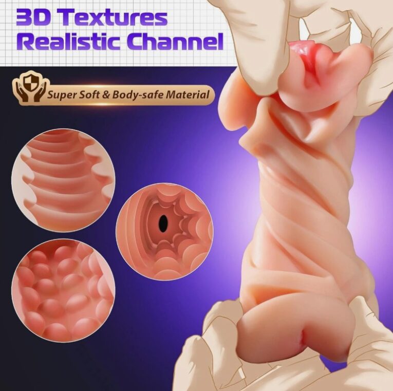 2 In1 Mini Cup Vibrating Pocket Pussy India