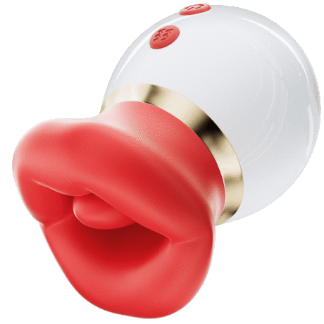 3 IN 1 Tongue Licking Vibrating  Oral Sensation Pleasure Sex Toy