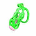 Standard Green Cobra Male Chastity 5 Rings Kit With Pussy Urethral