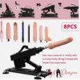 8 Attachment With Automatic Sex Machine For Women