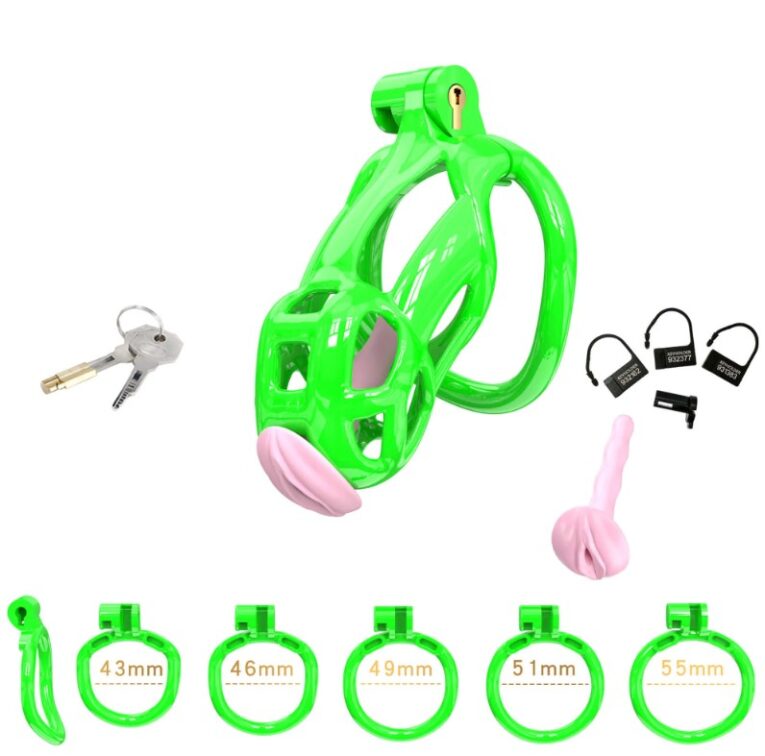Dark Green Small Male Chastity Device India