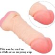 Pocket Pussy attached With Silicone Dildo Sleeve For Men