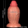 4 inch Diameter Width Realistic Extra large anal plug Dildo India
